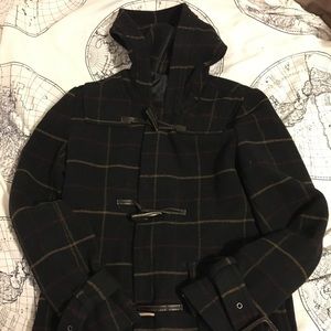 Gap women’s plaid dress coat.